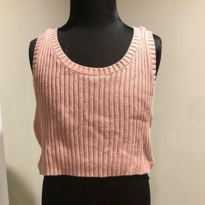 Baby Pink Crop Top